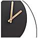 Orologio Da Parete Manigod Metallo Nero - Foto miniatura 4