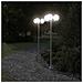 Lampade da Terra per Esterni 3pz Argento 215cm in Acciaio Inox - Foto miniatura 2