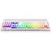 Omnis Pudding Onyx tastiera Gaming USB QWERTY Inglese Bianco - Foto miniatura 9