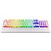 Omnis Pudding Onyx tastiera Gaming USB QWERTY Inglese Bianco - Foto miniatura 12