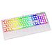 Omnis Pudding Onyx tastiera Gaming USB QWERTY Inglese Bianco - Foto miniatura 13