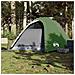 Tenda da Campeggio a Cupola per 4 Persone Verde Impermeabile - Foto miniatura 2