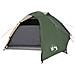 Tenda da Campeggio a Cupola per 4 Persone Verde Impermeabile - Foto miniatura 3