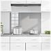 Schienale Cucina Grigio Chiaro 90x60x0,6 cm in Vetro Temperato - Foto miniatura 3