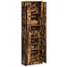 Armadio Rovere Affumicato 55x25x189 cm Legno Ingegnerizzato - Foto miniatura 5