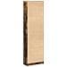 Armadio Rovere Affumicato 55x25x189 cm Legno Ingegnerizzato - Foto miniatura 8