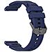 Cinturino In Silicone Compatibile Con Garmin Venu X1: Sportivo, Traspirante E Confortevole Blue - Foto miniatura 1