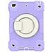 Custodia Armatura Con Supporto Girevole Per Ipad Mini 4/5 7.9 Pollici Viola - Foto miniatura 1