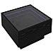 Tavolino da salotto Rovere nero 50 x 50 x 30 cm - Foto miniatura 1