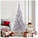 Albero di Natale con 300 LED con supporto Argento 180 cm PET - Foto miniatura 2