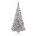 Albero di Natale con 300 LED con supporto Argento 180 cm PET - Foto miniatura 3
