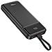 Batteria Di Riserva 10000mah 2 Porte Usb-a / Usb-c Con 2 Cavi E Display Led, Nero - Foto miniatura 2
