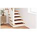 Tappetini Antiscivolo per Scale 15 pcs Bordò 60 x 25 cm PP - Foto miniatura 4