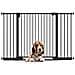 Bettacare Cancelletto Per Cani Safestep, Nero, 152cm - 159cm, Passaggio Extra Basso, Apertura Extra Larga Di 81cm - Foto miniatura 1