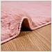 Tappeto in Pelliccia Sintetica di Coniglio Olite Rosa - Foto miniatura 5
