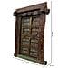 Porta In Legno Marrone 142x35x206h Cm - Foto miniatura 4