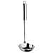 Mestolo Ellisse 9cm - In Acciaio Inox Resistente - Design Elegante con Manico Ergonomico e Foro Appendibile - Ideale per brodi e zuppe - Lavabile in Lavastoviglie - Made in Italy - Foto miniatura 1
