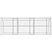 Cuccia per cani 3 pcs Argento 6 x 2 x 2 m Acciaio zincato - Foto miniatura 4