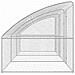 Cuccia per cani 3 pcs Argento 6 x 2 x 2 m Acciaio zincato - Foto miniatura 5