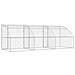 Cuccia per cani 3 pcs Argento 6 x 2 x 2 m Acciaio zincato - Foto miniatura 6