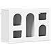 Armadio pensile Bianco 60 x 20 x 40 cm Legno multistrato - Foto miniatura 1
