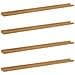 Scaffale da parete con lo scaffale 4 pcs Marrone 115 x 9 x 3 cm - Foto miniatura 1