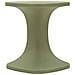 Tavolino Vkh1093-verde-plastica-42x42x52 Cm - Foto miniatura 2