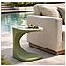 Tavolino Vkh1093-verde-plastica-42x42x52 Cm - Foto miniatura 6