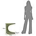 Tavolino Vkh1093-verde-plastica-42x42x52 Cm - Foto miniatura 7
