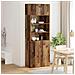 Armadio Legno vecchio 80 x 42,5 x 225 cm Legno multistrato - Foto miniatura 4