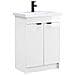 Set di mobili per il bagno Bianco Lucido 56 x 37,5 x 81 cm - Foto miniatura 1