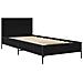 Struttura letto con testata Rovere Nero 80 x 200 cm - Foto miniatura 2