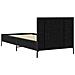 Struttura letto con testata Rovere Nero 80 x 200 cm - Foto miniatura 5