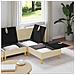 Set di divani modulari con spazio di archiviazione 4 pcs Crema - Foto miniatura 3