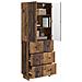 Set di armadi 2 pcs 66 x 34,5 x 90 cm Legno ingegnerizzato - Foto miniatura 2