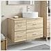Set di mobili per il bagno 2 pz Rovere Sonoma - Foto miniatura 9