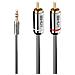 . Cavo Audio 3.5mm A Rca Cromo Line, 3m - Foto miniatura 1