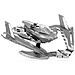 Fascinations Metal Earth Batman V Superman Batwing Puzzle Di Metallo 3d - Foto miniatura 2