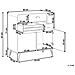 Credenza In Colore Legno Chiaro Kyle - Foto miniatura 14