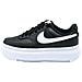 Scarpe Court Vision Alta Leather Taglia 36.5 Codice Dm0113-002 Nero - Foto miniatura 3
