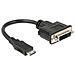 Adattatore Hdmi Mini C Maschio - Dvi 24+5 Femmina 20 Cm - Foto miniatura 2