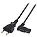 230V connection cable Euro male - C7 female (angled Left / Right)  - Foto miniatura 1