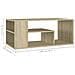 Tavolino da Salotto Rovere Sonoma 100x50x40cm Legno Multistrato - Foto miniatura 4