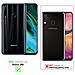 Custodia Compatibile Con Honor 20e In Nero Carbone - Coperchio Protettiva Con Chiusura Magnetica, Funzione Stand E Tasca Per Le Carte - Foto miniatura 2