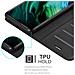 Custodia Compatibile Con Honor 20e In Nero Carbone - Coperchio Protettiva Con Chiusura Magnetica, Funzione Stand E Tasca Per Le Carte - Foto miniatura 5