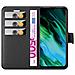 Custodia Compatibile Con Honor 20e In Nero Carbone - Coperchio Protettiva Con Chiusura Magnetica, Funzione Stand E Tasca Per Le Carte - Foto miniatura 6
