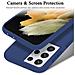 Custodia Compatibile Con Samsung Galaxy S21 Ultra In Liquid Blu - Coperchio Protettivo In Silicone Tpu Flessibile - Foto miniatura 5