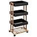 Rack Mobile Universale A 4 Livelli, 30 X 41 X 88 Cm - Foto miniatura 1