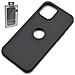 Nillkin Custodia Frosted Shell Posteriore Rigida Antiscivolo Magnetica Apple Iphone 12 Pro Max Black - Foto miniatura 2