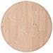 Piano Tavolo Rotondo 30x2,5 Cm Massello Di Rovere Non Trattato - Foto miniatura 2